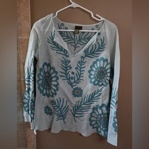 Light boho blouse